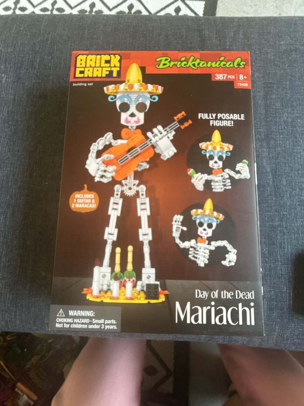Brickcraft Bricktanicals Day of the Dead Mariachi Building Set 72428